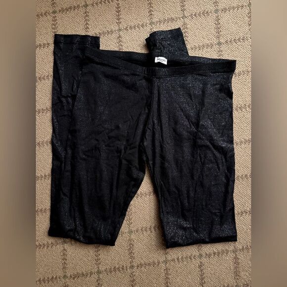 Splendid Black pull on glitter detailed leggings S - Picture 1 of 9
